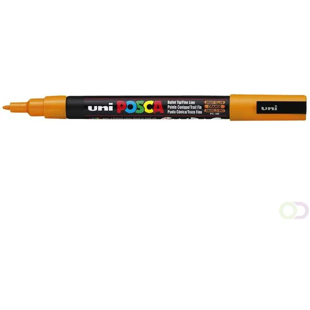 Posca Paintmarker Uni POSCA PC3M fijn oranje