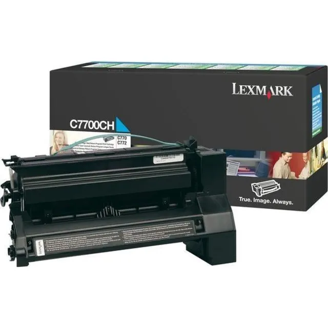 Lexmark C770, C772 tonercartridge Cyaan