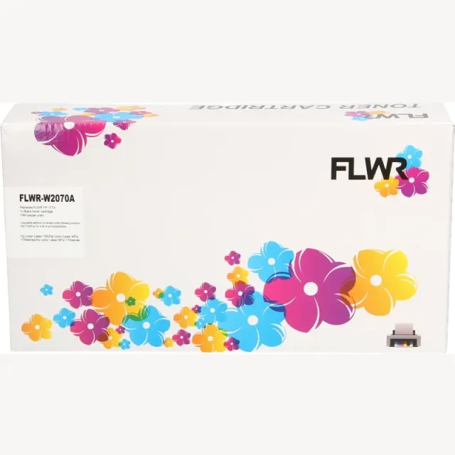 FLWR HP 117A zwart (Huismerk (compatible))