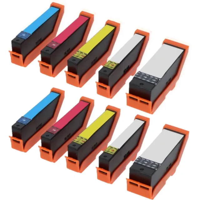 InktDL Huismerk geschikt voor Epson 33XL Inktpatronen (10X) - XP-530 - XP-540 - XP-630 - XP-635 - XP-640 - XP-830 - XP-7100 Multipack 10 Cartridges