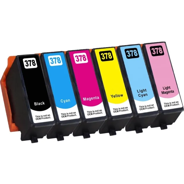 InktDL Huismerk geschikt voor Epson 378XL inktcartridges - XP-8500 - XP-8505 - XP-8600 - XP-8606 - XP-8700 Multipack