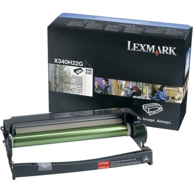 Lexmark X340H22G - Drum Kit LET OP: Geen Toner! zwart,kleur