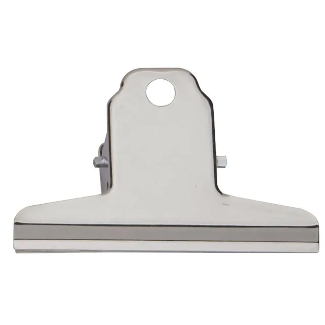 Maul papierklem bulldogclip 75mm ds 10 verchroomd