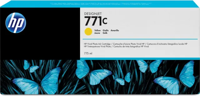 HP 771C - Inktcartridge / Geel / 775 ml (B6Y10A)