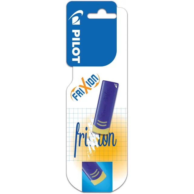 Pilot Frixion gum, blauw, blister van 1 stuk