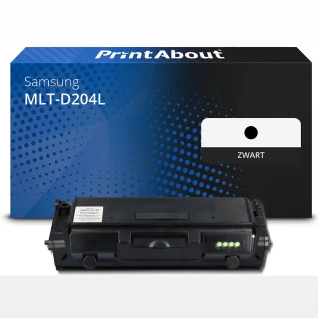 PrintAbout Huismerk Samsung MLT-D204L (SU929A) Toner Zwart Hoge capaciteit