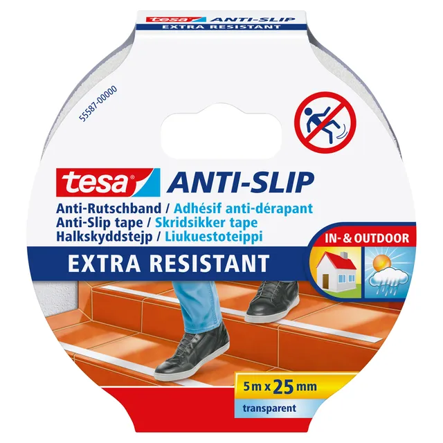 Tesa Anti-slip tape tesa® 5mx25mm transparant