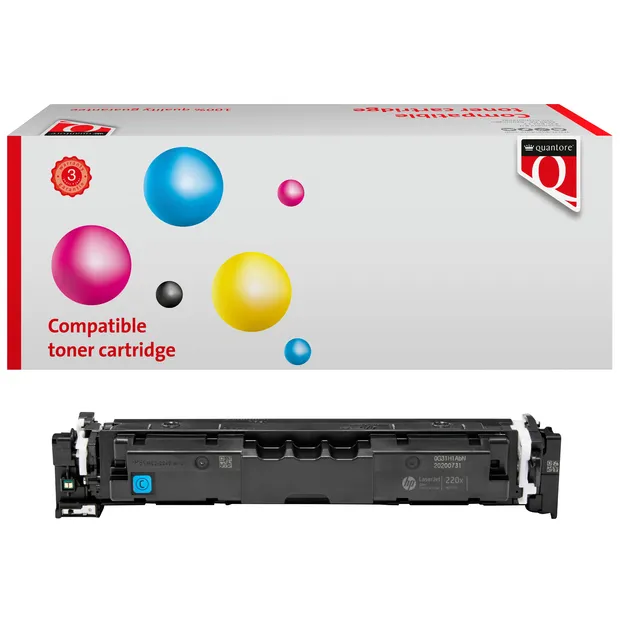 Quantore Tonercartridge Quantore alternatief tbv HP W2201X cyaan