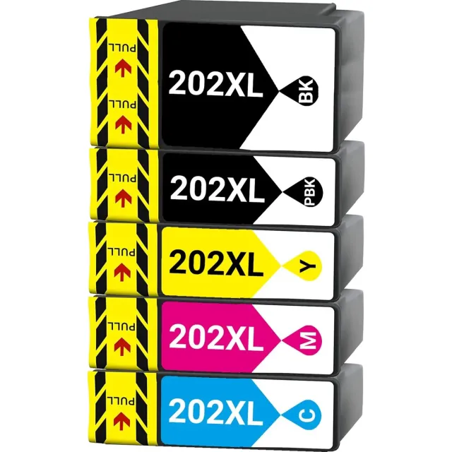 G&G Huismerk Epson 202XL Multipack incl. Chip (5set) Black, Cyan, Magenta, Yellow