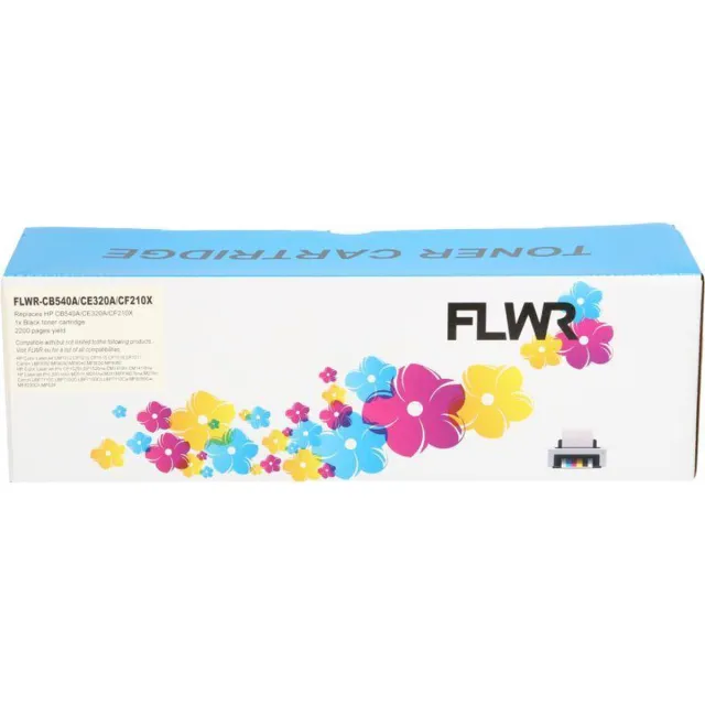 FLWR Toner / 125A / Zwart - Geschikt voor HP
