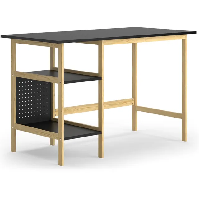 Vicco Elvia Bureau – 120 x 60 cm Zwart