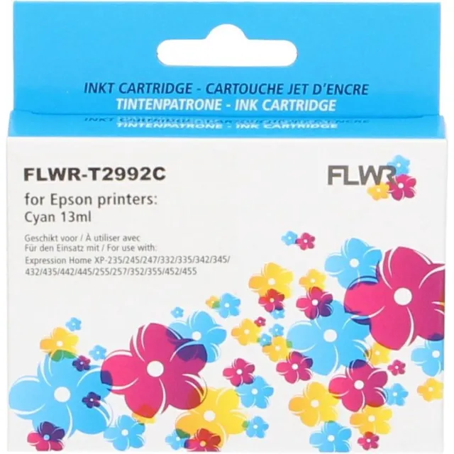 FLWR Cartridges / Epson 29XL T2992 / cyaan / Geschikt voor Epson