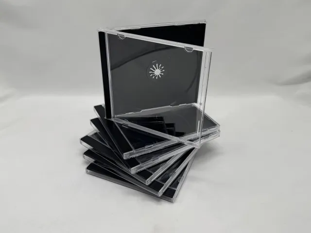 Traxdata Jewel Case CD-doos/DVD-doos Zwart, Pak van 10 ( zonder disk/sans disque )