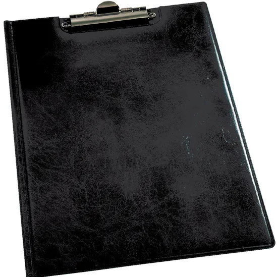 Durable Klembordmap Durable 2355 A4 met kopklem en insteek zwart
