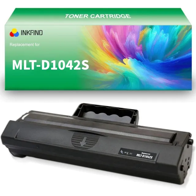 INKFIND MLT-D1042S Zwart tonercartridge compatibel met Samsung MLT-D1042S 1660 1042S Samsung ML-1865/Samsung SCX-3205W/ML-1865W/ML-1675ML-1665/ML-1670/ML-1674/SCX-3200/SCX-3205/Samsung ML-1660/ML-1672/ML-1860 Zwart toner cartridge - 1-pack Black Zwart x 1