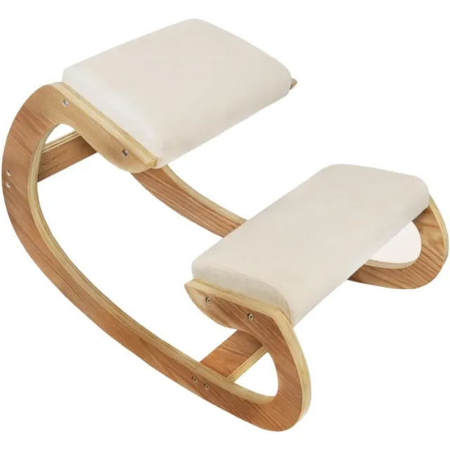 AMA Kniestoel - Bureaustoel - Ergonomische Bureaustoel - ‎85 x 55 x 55cm - Beige