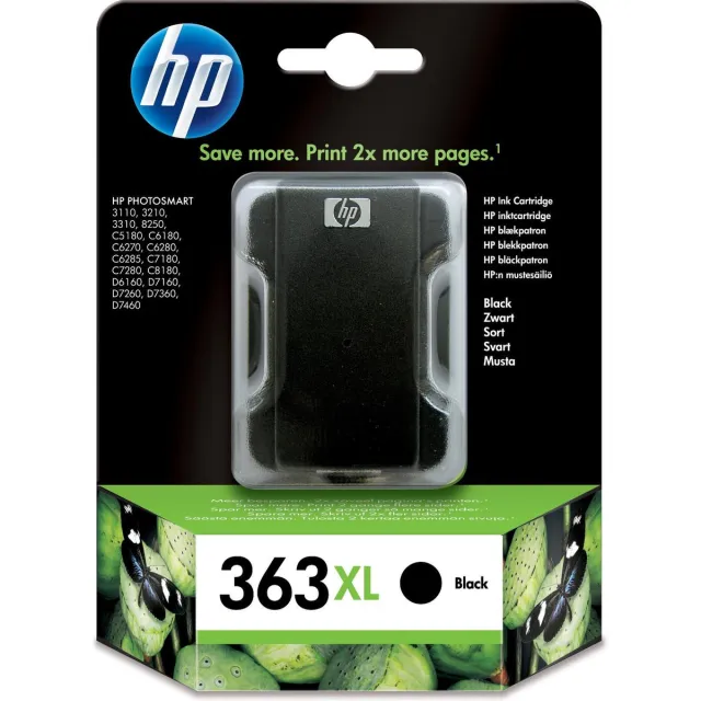 HP 363XL - Inktcartridge / Zwart / Hoge Capaciteit