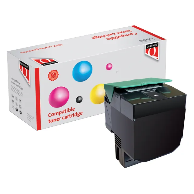 Quantore Tonercartridge Quantore alternatief tbv Lexmark C540H1KG zwart
