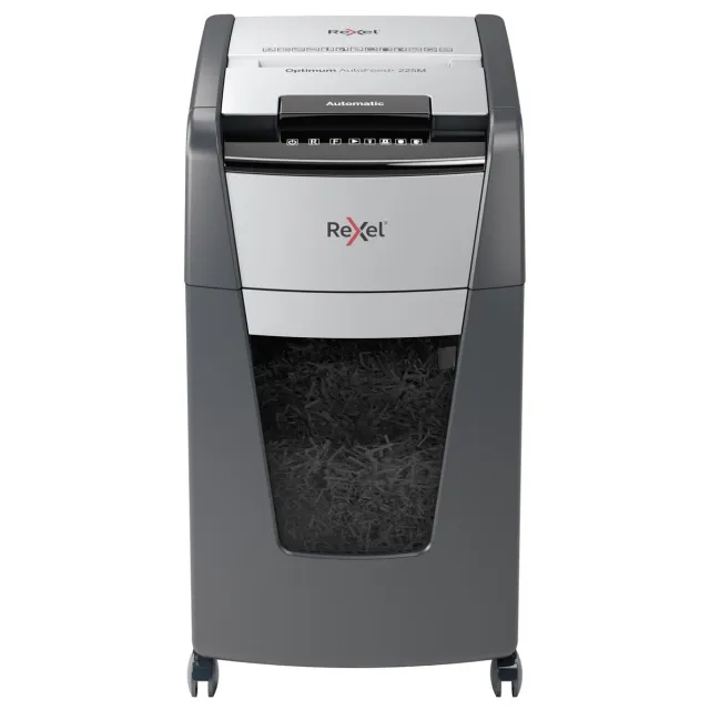 Rexel Optimum Auto+ 225M papiervernietiger zwart