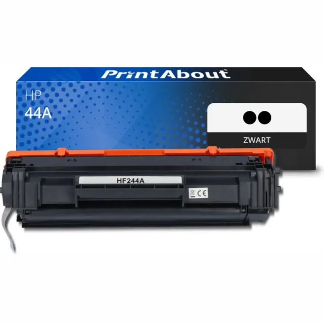 PrintAbout huismerk Toner 44A (CF244A) Zwart Multipack Geschikt voor HP