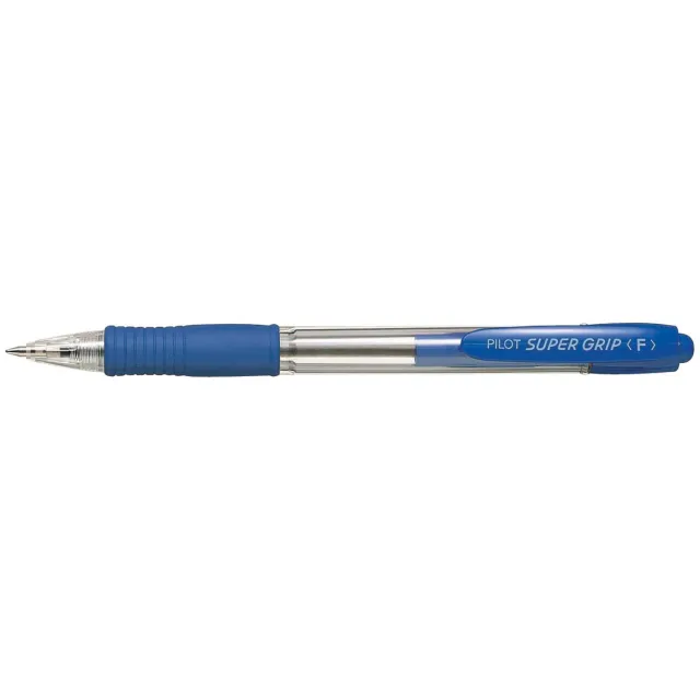 Pilot balpen Super Grip blauw