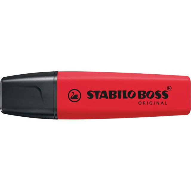 Stabilo BOSS ORIGINAL markeerstift, real red rood