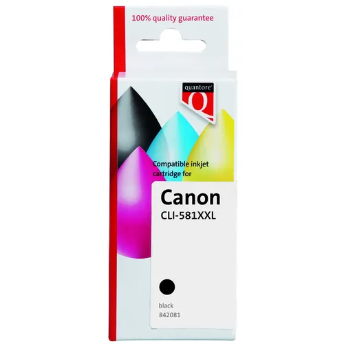 Quantore Inktcartridge Quantore alternatief tbv Canon CLI-581XXL pigment zwart