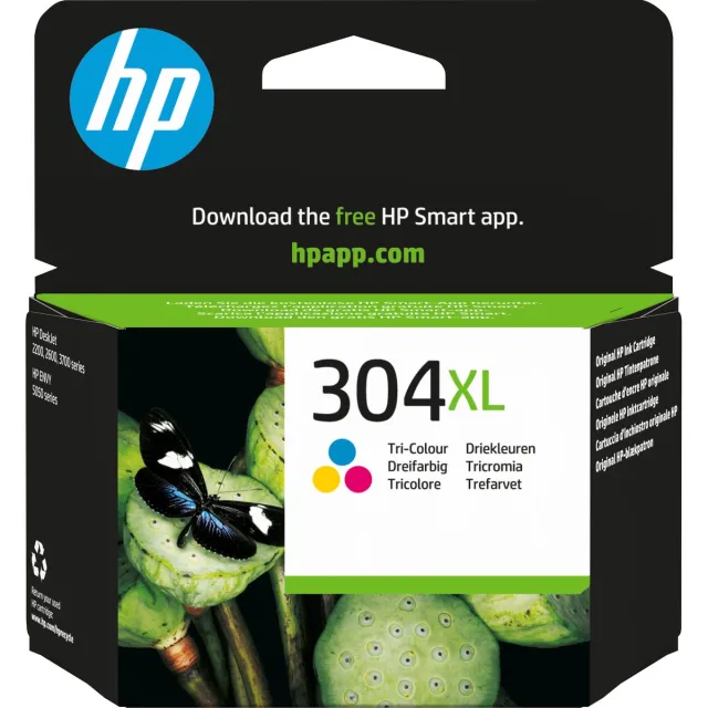 Hp 304XL - Inktcartridge - Origineel - Hoge capaciteit - Kleur