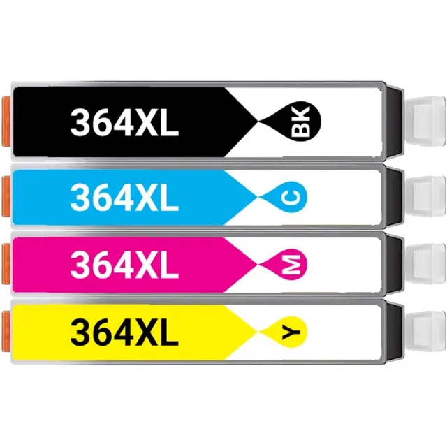 G&G Voordeelset - Vervanger voor HP 364 Black, Cyan, Magenta, Yellow