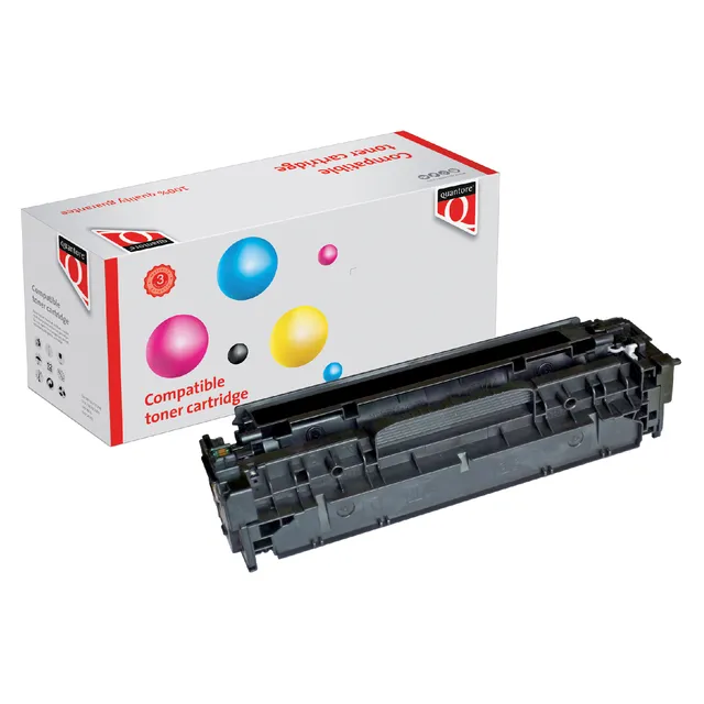 Quantore Tonercartridge Quantore alternatief tbv HP CC530A 304A zwart