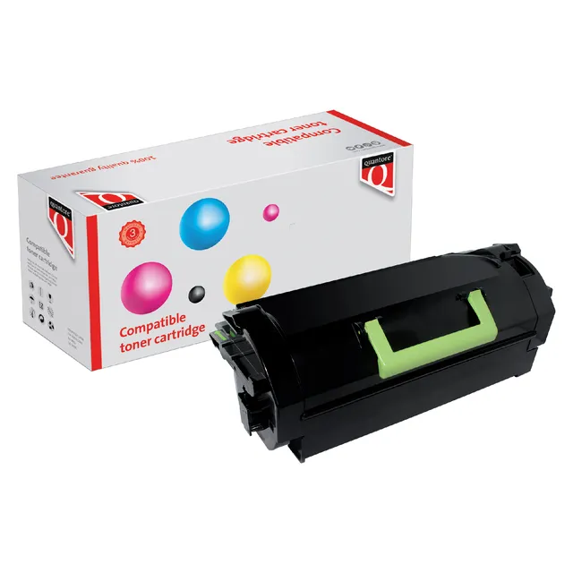 Quantore Tonercartridge Quantore alternatief tbv Lexmark 52D0HA0 zwart