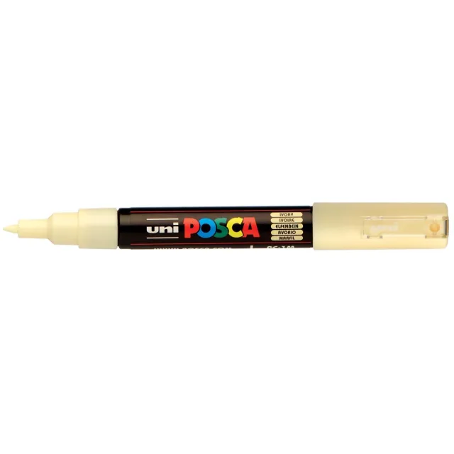 Uni POSCA paintmarker PC-1MC, 0,7 - 1 mm, ivoor