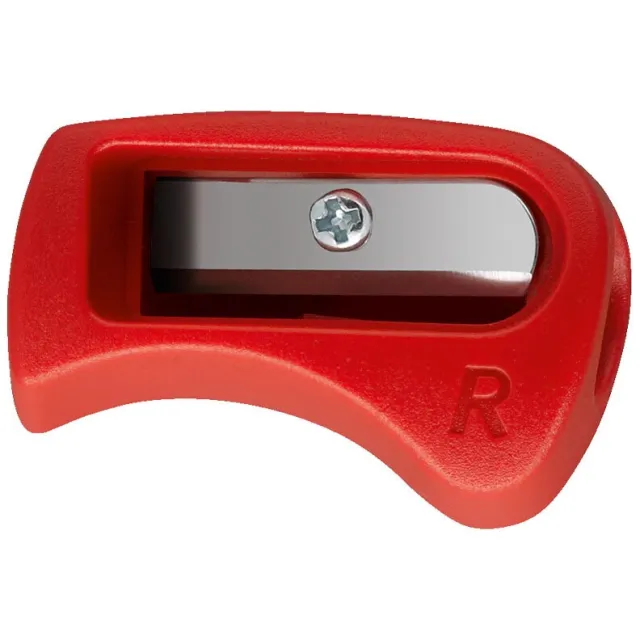 Stabilo potloodslijper Easy graph, voor rechtshandigen, rood