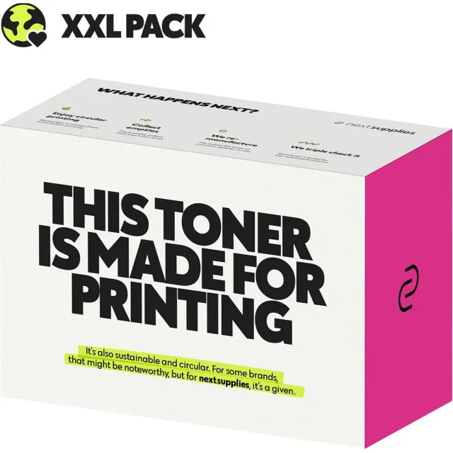Nextsupplies Multipack Canon 711XXL (Zwart/Cyaan/Magenta/Geel). Originele toners, circulair. Multipack CMYK