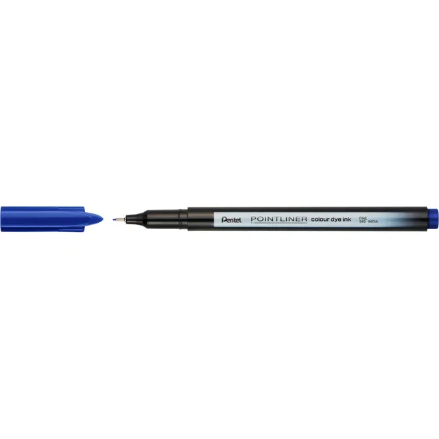 Pentel Fineliner Pentel Pointliner S40-C fijn blauw
