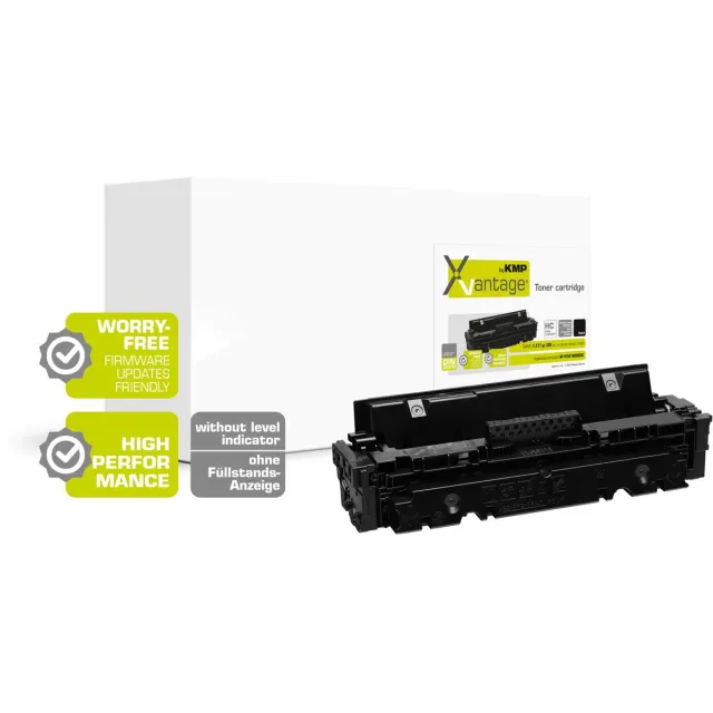 KMP Toner vervangt HP 415X (W2030X) Compatibel Zwart 7500 bladzijden Xvantage 2554,3080 null
