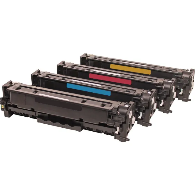 Colori Set 4x Colori huismerk toner geschikt voor HP Color Laserjet CM2320 CM2320CB CM2320CI CM2320N CM2320NF CM2323 CM2720FXI CP2020 CP2024 CP2024DN CP2024N CP2025 CP2025DN CP2025N CP2025X CP2026 CP2026DN CP2027 Set 4 kleuren