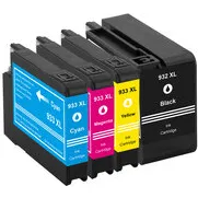 HP Huismerk HP 932/933 XL Inktcartridges Multipack (zwart + 3 kleuren)