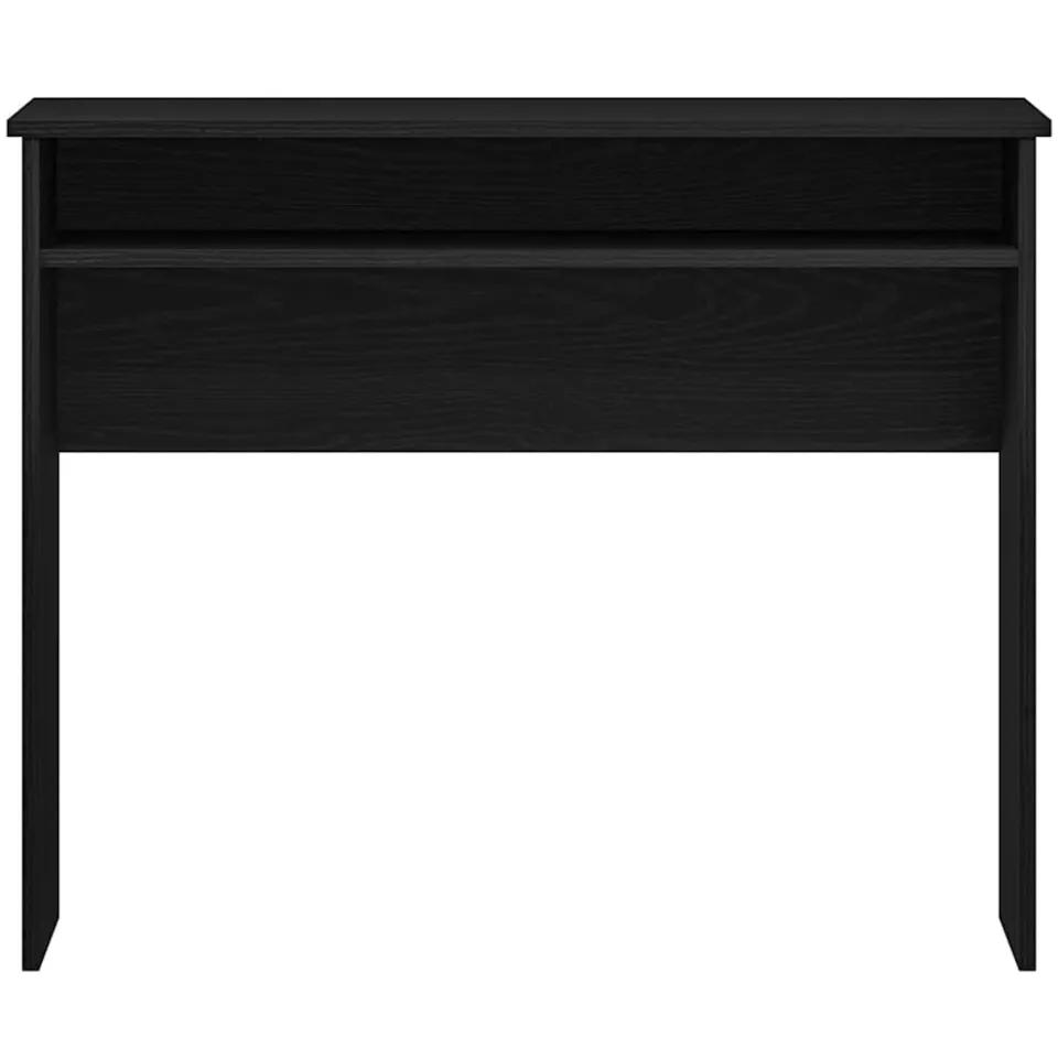 vidaXL Bureau 90x50x74 cm bewerkt hout zwart eikenkleur, foto 4