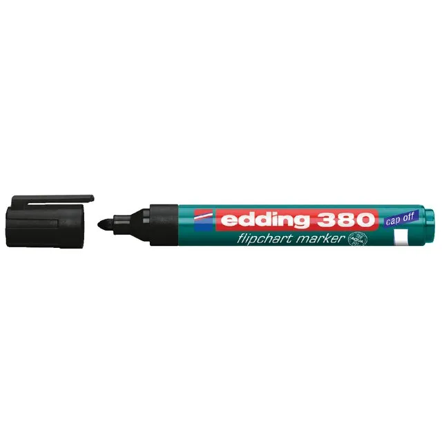 Edding Viltstift edding 380 flipover rond 1.5-3mm zwart