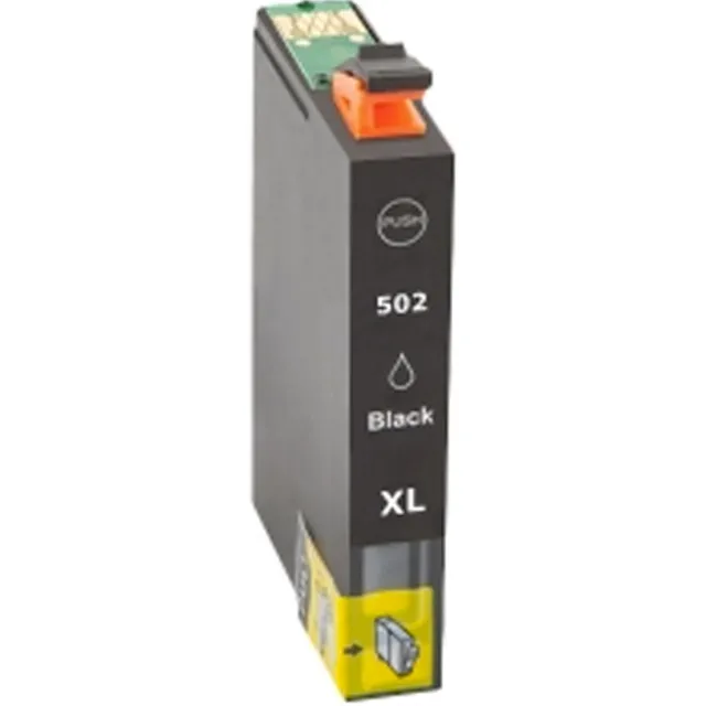Inktkenners Cartridge Geschikt voor Epson 502XL Inktcartridge - 1x Zwart - Met Chip - Epson 502XL - Geschikt voor Printers: Expression Home XP-5100 / XP-5105 - Workforce WF-2860DWF / WF-2865DWF - Epson Inktpatronen
