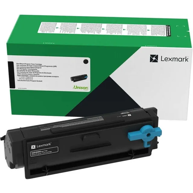 Lexmark Toner Lexmark 55B2H00 Black White/Black Zwart