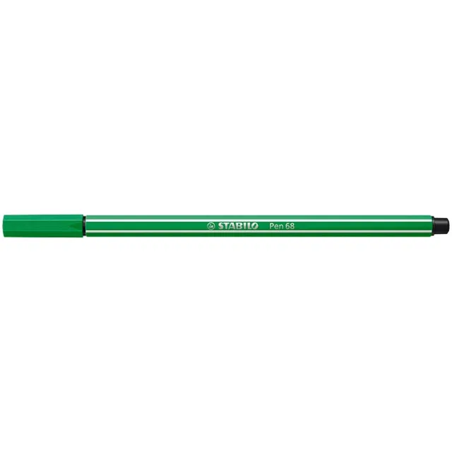 Stabilo Pen 68 viltstift, smaragdgroen