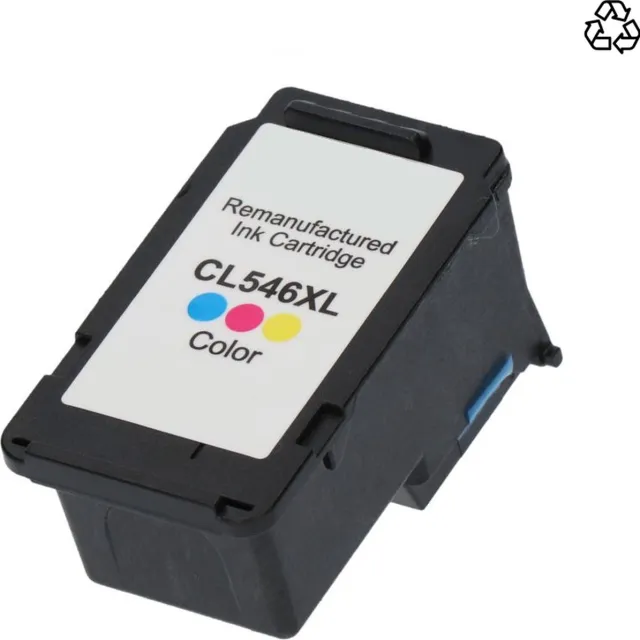 InktDL Huismerk geschikt voor Canon CL-546 XL Inktcartridge Kleur - MG2550 - MG2950 - MX495 - TS3150 - TS3300 - TS3350 - TS3450