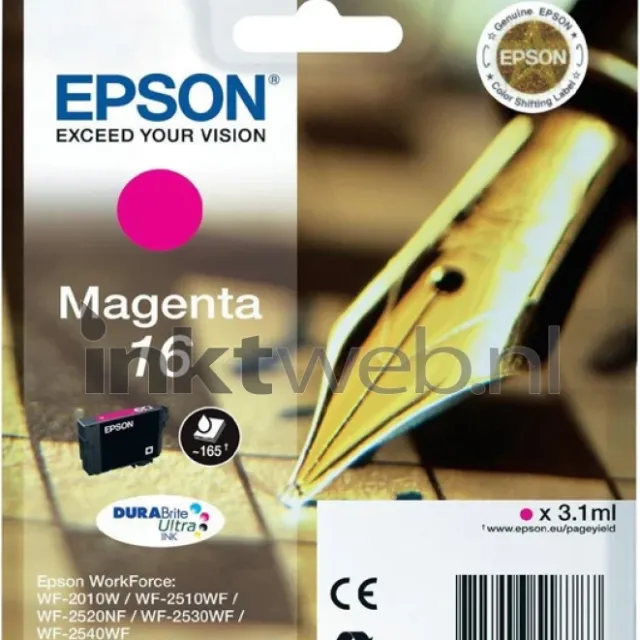 Epson 16 magenta (Origineel)