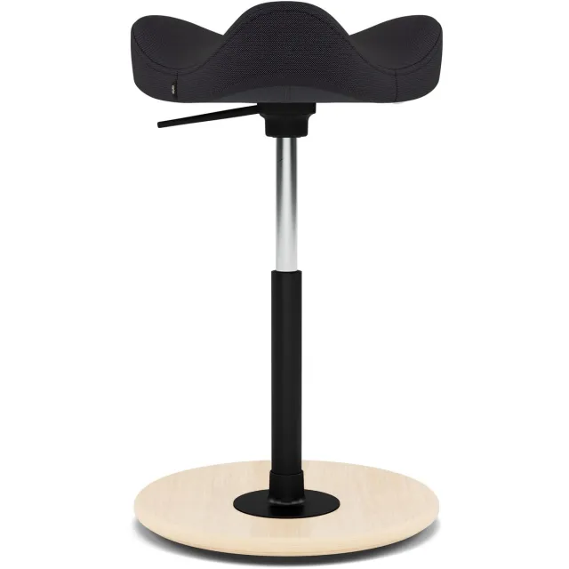 Varier Move zadelkruk, Zwart/Naturel Tonal - ergonomisch