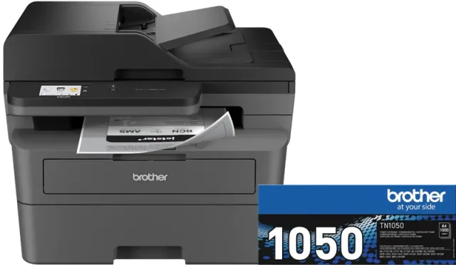Brother DCP-L2660DW + 1 extra zwarte toner