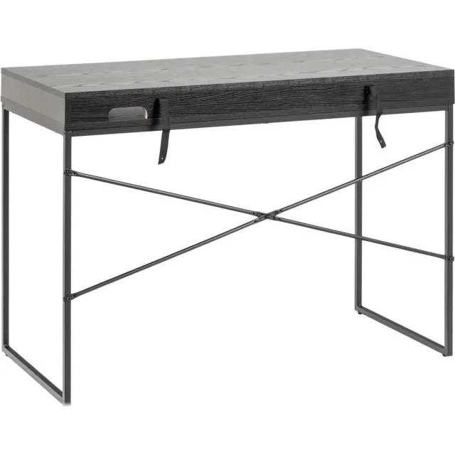BELFURN Sami scandinavisch bureau in melamine as - zwart