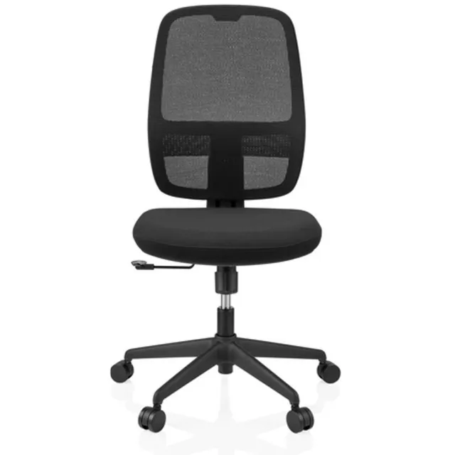 hjh office Bureaustoel / draaistoel Minoro B zitting stof / rugleuning netstof zwart / zwart hjh OFFICE
