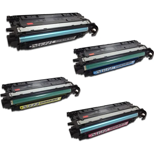 Inktkenners Toners Geschikt Voor HP 648A / 648X | Multipack Van 4 Stuks Geschikt Voor LaserJet Enterprise CP4525dn - CP4525n - CP4525xh - CP4520dn - 4520n - CP4525dn - 4525n 4525xh - 649X - CE260X - 648A - CE261A - CE262A - CE263A Zwart, cyaan, magenta, geel